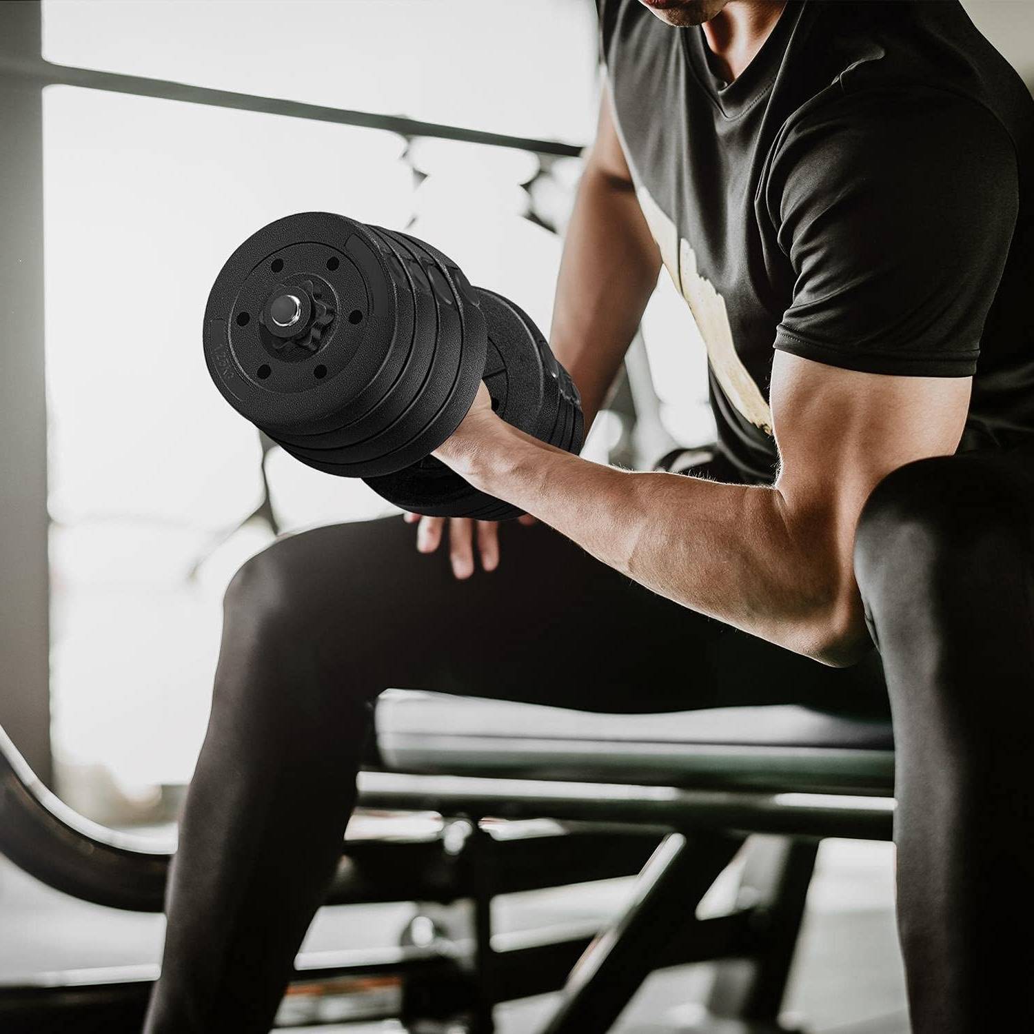 Adjustable Dumbbells - 20kg/44lbs Set